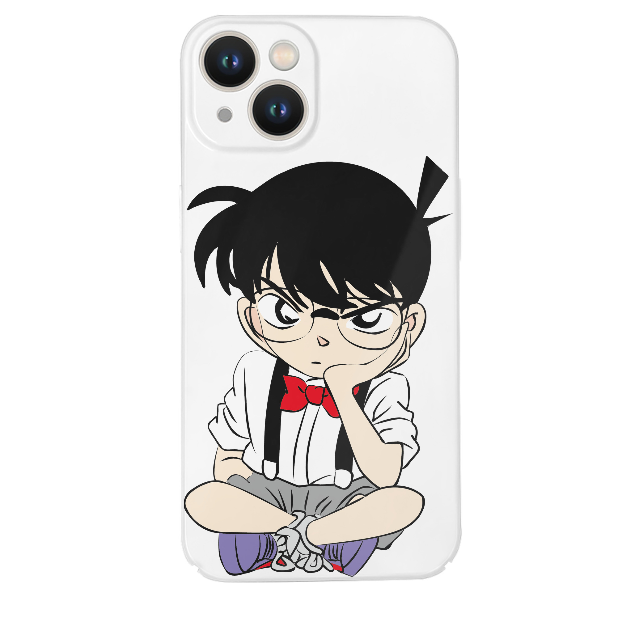（画像用） 名探偵コナン 江戸川 コナン Detective Conan Conan Edogawa 【iPhone 14シリーズ対応】ハードケース